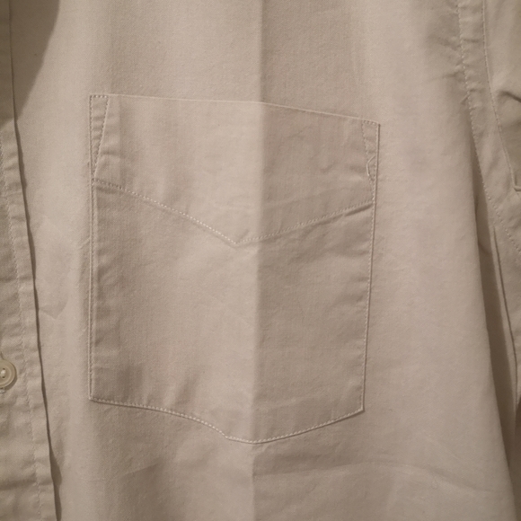 3/$20 Woolworths short sleeve light khaki shirt - Picture 3 of 11